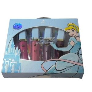 Disney Princess Set of 4 Lip Gloss Collection Cinderella